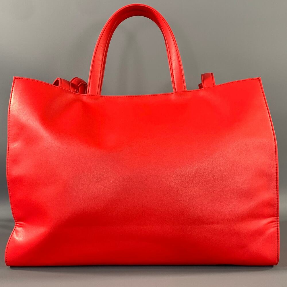 Telfar Red Crossbody Logo Tote Bag - Picture 3 of 11